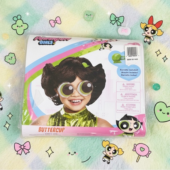 Powerpuff Girls Buttercup Child Wig - Picture 1 of 7